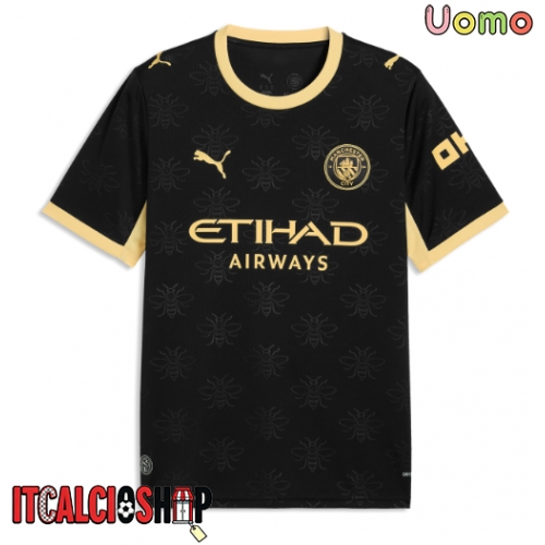 Manchester City Iliman Ndiaye #7 Seconda Maglia 2026-27 Manica Corta